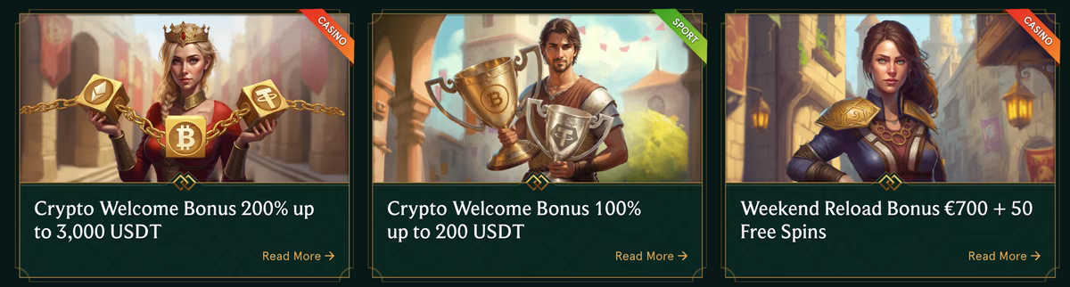 Bonus Casinia sans dépôt